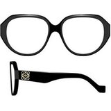 Loewe Anagram Anagram Black Cat Eye Eyeglasses - ONE SIZE (54) Cijene