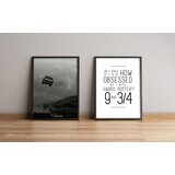Wallity 2Pysct-003 Multicolor Decorative Framed MDF Painting (2 Pieces) | Eponuda.ba