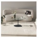 Hanah home sto za dnevnu sobu soho transparent black | ePonuda.com