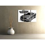  Ročno izdelana slika POP Art FORD MUSTANG 3-delna (POP ART) Cene