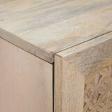  Highboard Bijelo 40 x 33 x 110 cm masivno drvo manga | shoptok.hr