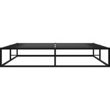  Za krevet crni metalni 180 x 200 cm | shoptok.hr