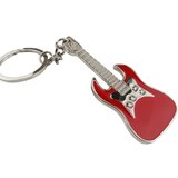 INF Ogrlica za ključe Kitara Red, (21741449) | Shoptok.si