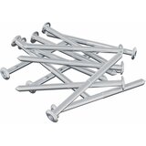  Vijak 1200 pcs Srebrno M6 x 85 mm Čelik | Eponuda.com