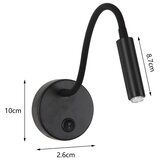  Brilagi - LED prigušiva fleksibilna zidna lampa MAYA 1xG9/4W/230V crna | Eponuda.com