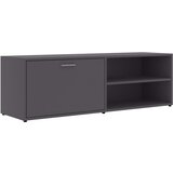 Maison Chic TV omarica - TV stojalo - Televizijska omarica siva 120x34x37 cm iverna plošča, (21701815) | Shoptok.si