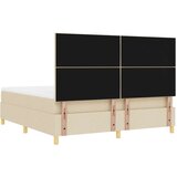 vidaXL Vzmetnica z vzmetnico in klopjo krem 180x200 cm tkanina, (22083307) | Shoptok.si