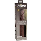 King Cock Elite dildo dual density 11 brown Cene