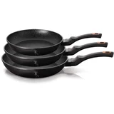 Berlinger Haus set 3 granitnih ponev berlingerhaus black rose BH-6158, (21237611)