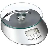 Avizar Digitalna tehtnica 5 kg za peko s pladnjem iz kaljenega stekla, Srebrna, (5000277279) Cene