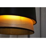  Duolla - Plafonski luster BELL SHINY 1xE27/15W/230V, prečnik 25 cm, crna/bakrena | Eponuda.com