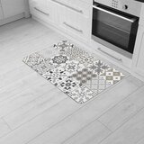 Douceur d intérieur Bijeli tepih od PVC-a 45x75 cm Salou – | shoptok.hr