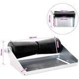 Valjak prikolice broda s držačem 30,5 cm Pocinčani čelik | shoptok.hr