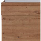 Modern Living Postelja Box, Bela, Barva Hrasta, 140x200 | Shoptok.si