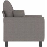  Fotelja smeđesiva 60 cm od tkanine | shoptok.hr
