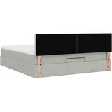  Otomanski krevet s madracem&LED 180x200cm baršunasti | shoptok.hr
