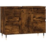  Kupaonski ormarić boja dimljenog hrasta 80 x 33 x 60 cm drveni | shoptok.hr