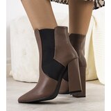 Gemre Brown heeled jodhpur boots Hamilta | Shoptok.si