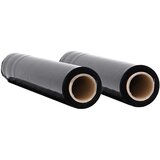 vidaXL raztegljiva folija 2 kosa črna 20 μm 50 cm x 300 m | Shoptok.si