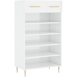 Maison Chic Omarice za obutev - Kopa za čevlje visok sijaj bela 60x35x105 cm inženirski les, (21777805) Cene
