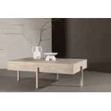 Vind Vadholmen klub stolić 120 × 82 cm, izbijeljeni (whitewash)