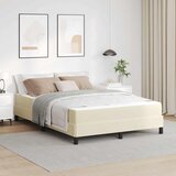 vidaXL Krevet s madracem Krema 140 x 190 cm Cijene
