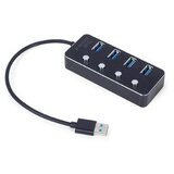  USB HUB 3.1 (Gen 1) 4 port sa prekidacima GEMBIRD UHB-U3P4P-01 | Eponuda.ba