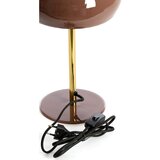 Light & Living Rjava namizna svetilka s kovinskim senčilom (višina 34 cm) Surin – | Shoptok.si
