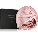 Notino Silk Collection Hair wrap svilnat turban za lase Pink 1 kos