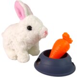  Interactive Bunny Rabbit Mascot White Carrot Bowl | shoptok.hr