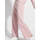 Sinsay Wide-leg hlače s prošivima i viskozom | shoptok.hr