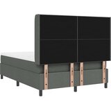  LED Box Spring Krevet Tamno siva 160 x 200 cm tkanina | shoptok.hr