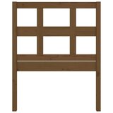  Posteljno vzglavje medeno rjavo 95,5x4x100 cm trdna borovina, (20646493) | Shoptok.si