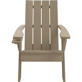  Vrtna stolica Adirondack svjetlosmeđa 75x88,5x89,5 cm PP | shoptok.hr