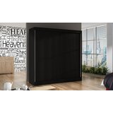 ADRK Furniture Ormar s kliznim vratima Della 215x250x58 | shoptok.hr