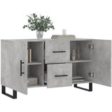  Komoda siva boja betona 100x36x60 cm od konstruiranog drva | shoptok.hr