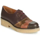 Čevlji Derby YELLOW Bordo