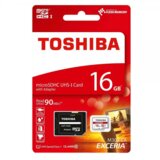 Toshiba SPOMINSKA KARTICA 16GB micro SDHC z adapterjem SD Cene