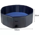  PURLOV zložljiv bazen za pse 100 x 30 cm – bazen za hišne ljubljenčke, 230 L | Shoptok.si