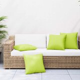  Jastuci za sofu 4 kom. jarko zeleni 60x60 cm tkanina | Eponuda.com