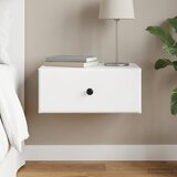  Noćni ormarić za montažu na zid Zidne Bijela 49 x 34,5 x 20 cm | shoptok.hr
