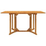  Sklopivi vrtni stol s leptir-nogama 150x90x75 cm od tikovine | shoptok.hr