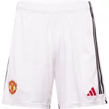 Adidas Sportske hlače 'Manchester United 23/24' zlatno žuta / narančasto crvena / crna / bijela