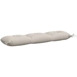  Jastučići za klupe VIANEN 2 kom. 100% poliester Bijela - Bijela 110 x 30 x 12 cm | shoptok.hr