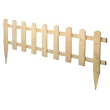Mini Mala ograda Stakete (120 x 45 cm, Ariš)