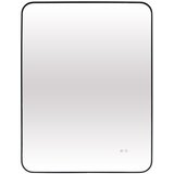 Hydra LED Ogledalo sa crnim ramom, anti-fog i dimerom 600x800 [DH-L2304] Cene