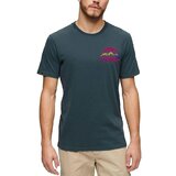 Superdry Majice s kratkimi rokavi T-shirt Great Outdoor Chest Graphic Modra Cene