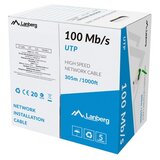Lanberg LAN UTP CABLE 100MB /S 305M WIRE CCA GREEN | shoptok.hr