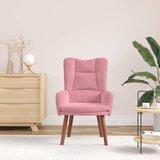 Fotelja Ružičasta 63 x 67 x 94 cm Baršun | shoptok.hr