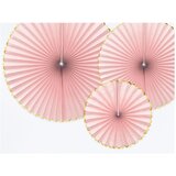 PARTY DECO okrasne rozete yummy, svetlo roza | Shoptok.si